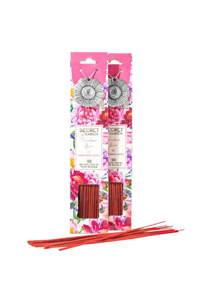 ARÔME Secret garden vonné tyčinky + kovový držiak Soothing Oasis 30ks
