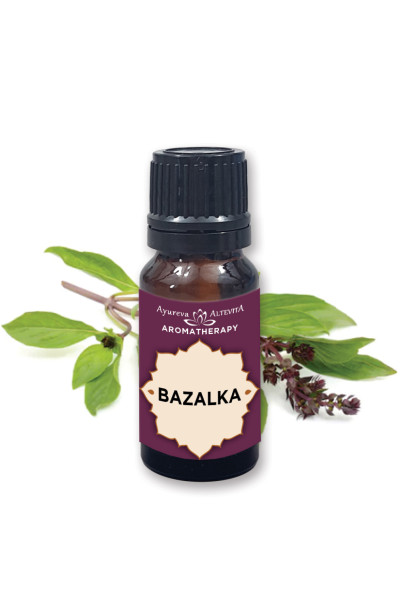 Altevita 100% esenciálny olej BAZALKA - Olej regenerácie 10ml