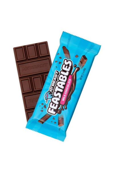 Feastables MrBeast mliečna čokoláda 60 g