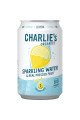 Charlie's Organics sýtená pitná voda s citrónovou šťavou 330 ml