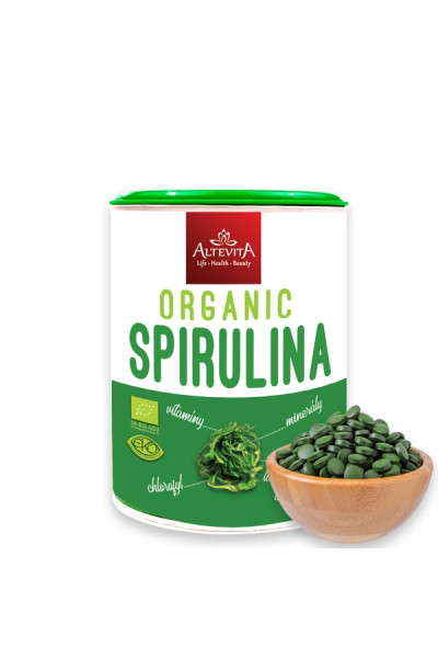 Altevita BIO Organic Spirulina 160g - 640 tabliet