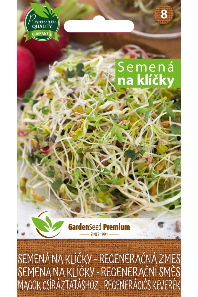 Garden Seed Semená na klíčky – Regeneračná zmes 1ks