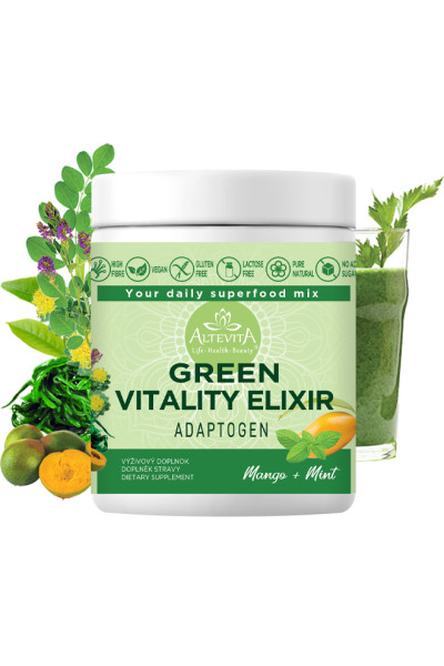 Altevita GREEN VITALITY ELIXÍR MANGO a MÄTA 300g