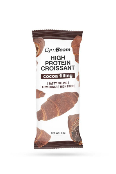 GymBeam Proteínový croissant s kakaovou náplňou 50g