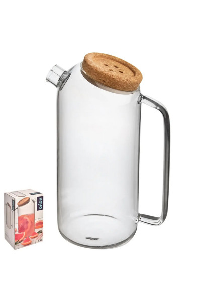 Orion Džbán sklo+viečko korok 1,8 l