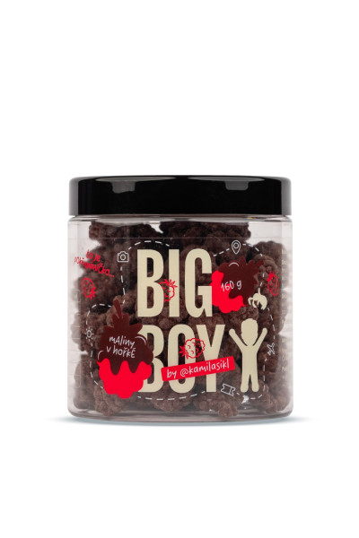 BIG BOY® Maliny v horkej čokoláde by @kamilasikol 160g