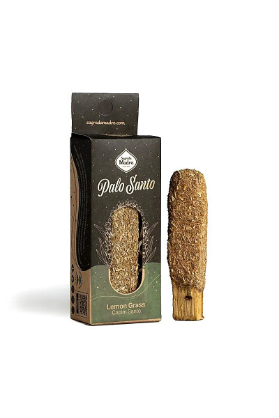 Sagrada Madre Tyčinka  Palo Santo s citrónovou trávou 1ks
