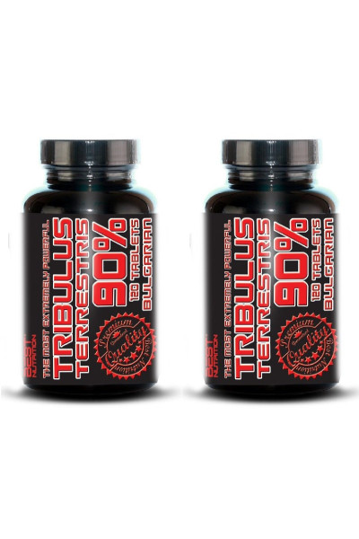 Best Nutrition 1+1 Zadarmo: Tribulus Terrestris 90%, 120 kapsúl