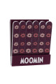Moomin vreckový Pilník 1ks Farba: Bordová