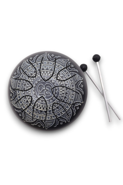 AWM Happy Bubon Óm Gravírovaná Mandala - 16cm 1ks