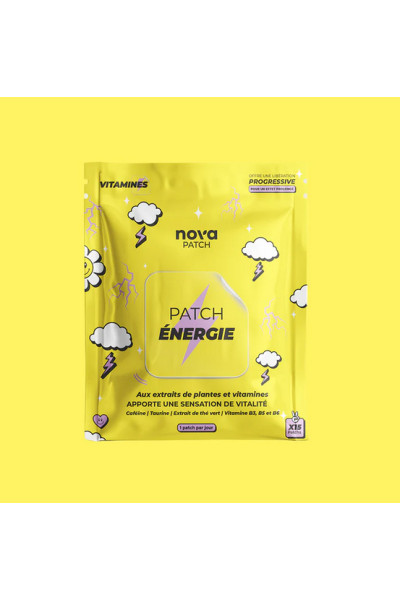 NovaPatch Energetická náplasť - Nabite sa energiou 15ks