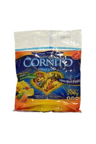 CORNITO Cestoviny fusilli trojfarebné bezgluténové 200g
