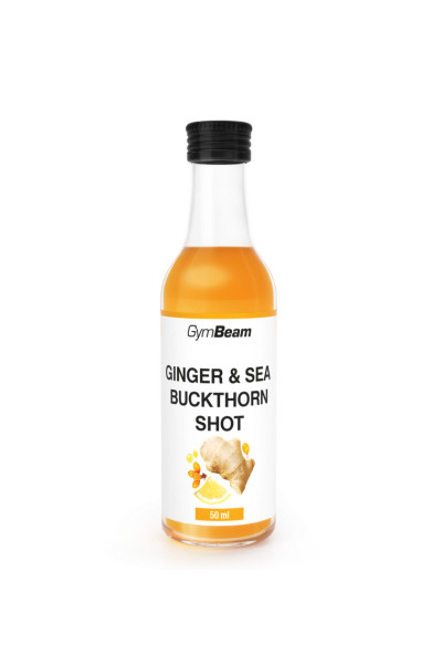 GymBeam  Zázvorový shot s rakytníkom 50 ml