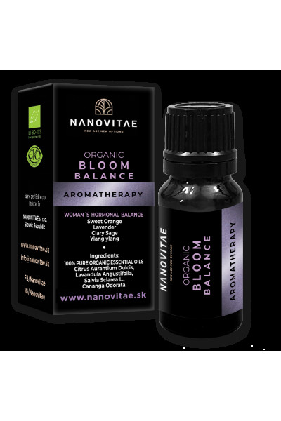 Nanovitae BLOOM BALANCE – zmes esenciálnych olejov – ORGANIC quality 10ml