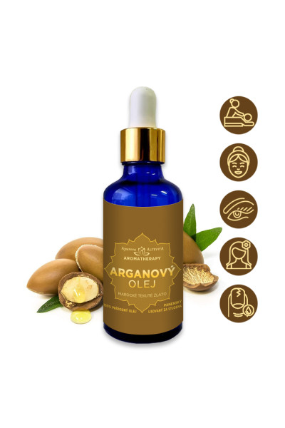 Altevita Arganový olej – Marocké tekuté zlato 100% prírodný olej lisovaný za studena – panenský 50 ml