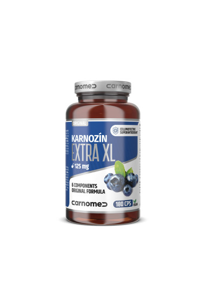 CarnoMed Karnozín EXTRA XL 180 kapsúl