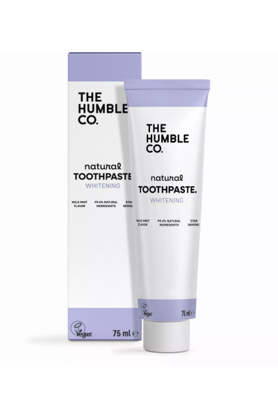 The Humble Co. Zubná pasta - bieliaca, mäta 75ml