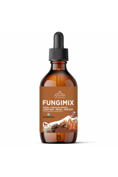 Vonderweid FungiMix – zmes funkčných hubových tinktúr bez alkoholu 100ml