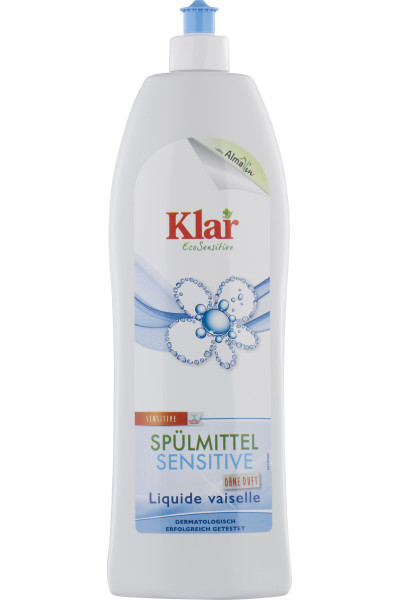 KLAR Tekutý prostriedok na riad SENSITIVE 1 l