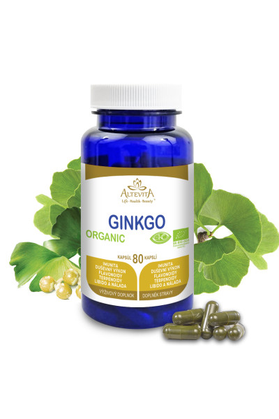 Altevita BIO Ginko Biloba 80 kapsúl