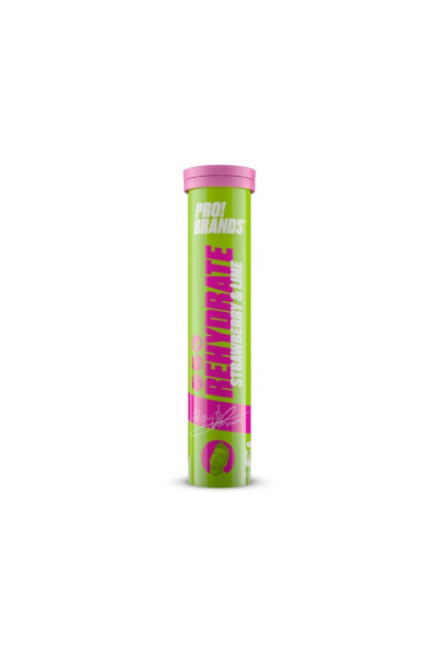 PRO!BRANDS Rehydrate jahoda/limetka 80g (20tbl)