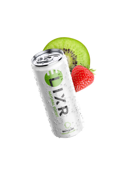 Lixr Natural Boost Kiwi & Strawberry 250ml