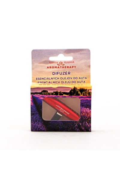 Aroma difuzér do auta červený 1ks