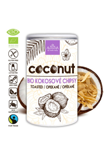 Altevita BIO kokosové chipsy 100g