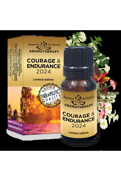 Altevita zmes esenciálnych olejov COURAGE & ENDURANCE – ODVAHA & VÝDRŽ 2024 10ml