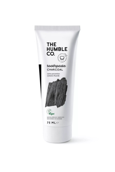 The Humble Co. Zubná pasta - s čiernym uhlím 75ml