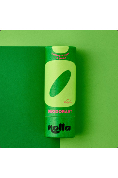 Nolla Prírodný dezodorant - Účinný 48 hodín - Hruška a granátové jablko 60g