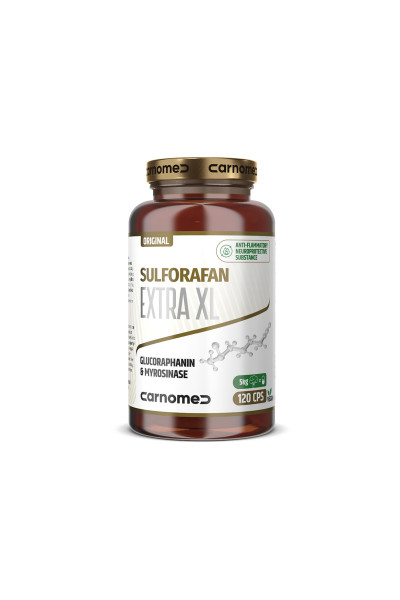 CarnoMed  Sulforafan EXTRA XL Pure Gold Edition 120 kapsúl