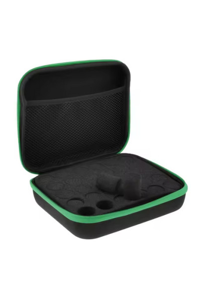 Kufrík na esenciálne oleje zelený 1ks