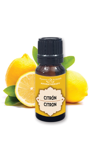 Altevita 100% esenciálny olej CITRÓN - Olej sústredenia a čistoty 10ml