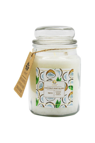 ARÔME Sviečka v skle, Coconut mint Slush 560 g