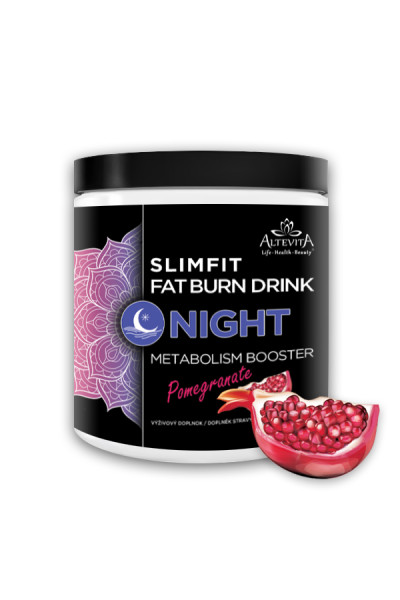 Altevita Slimfit Fatburn Drink Night granátové jablko 90g
