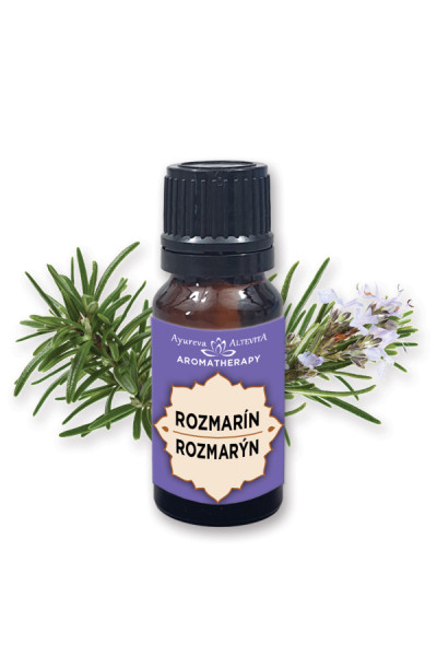 Altevita 100% esenciálny olej ROZMARÍN - Olej vedomostí 10ml