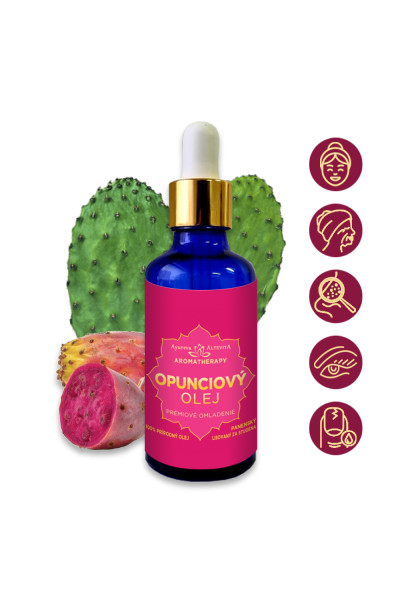 Altevita Opunciový olej – Prémiové omladenie 100% prírodný olej lisovaný za studena 50 ml
