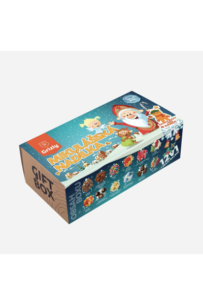 GRIZLY Mikulášsky box, 409 g