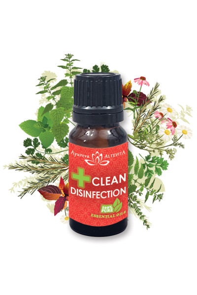 2 + 1 zadarmo Altevita zmes esenciálnych olejov CLEAN DISINFECTION 10ml