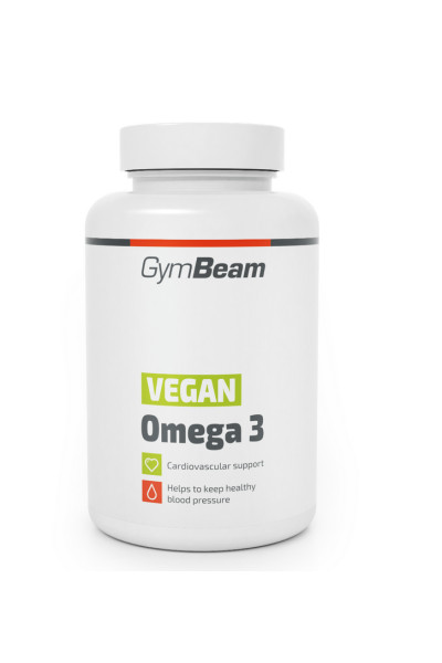 GymBeam Vegan Omega 3, 90 kapsúl