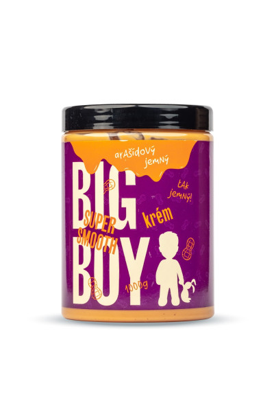 BIG BOY® Arašidový krém super smooth 1000g
