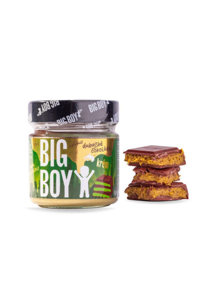 BIG BOY® Pistáciový krém s príchuťou dubajskej čokolády 170g