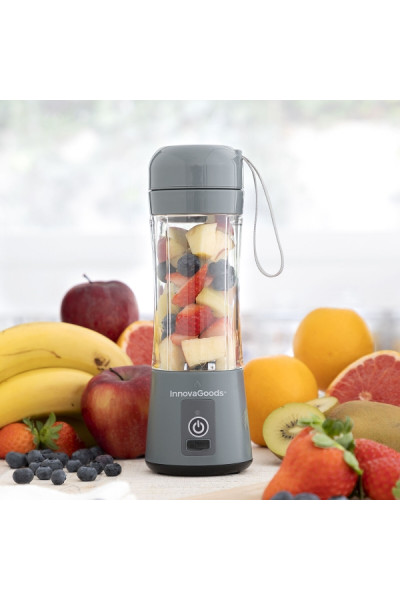 INNOVAGOODS NABÍJATEĽNÝ PRENOSNÝ MIXÉR S POHÁROM SHAKUIT 1ks