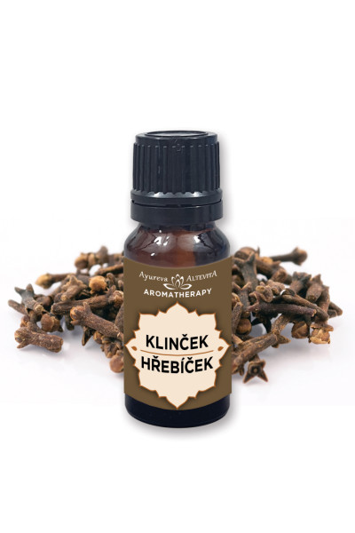 Altevita 100% esenciálny olej KLINČEK -  Olej pre zuby a dezinfekciu 10ml