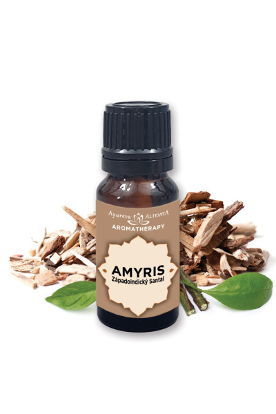 Altevita 100% esenciálny olej AMYRIS – Olej kreativity a uvoľnenia „Západoindický santal“ 10ml