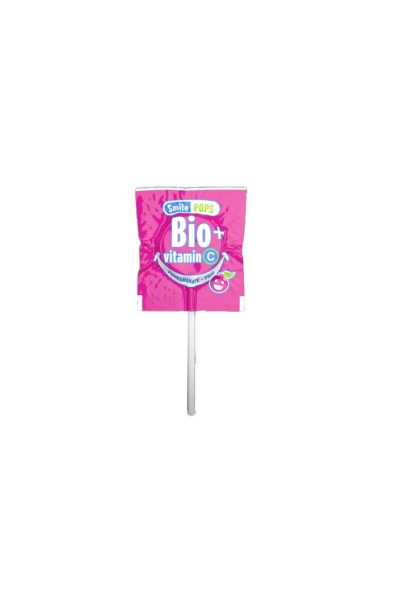 MEKE BIO lízanka Úsmev s vitamínom C granátové jablko 5,6 g