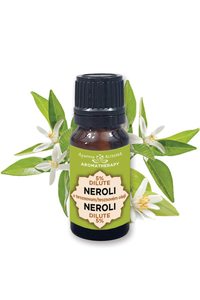 Altevita 5% dilute NEROLI (pomarančový kvet) 10ml - Olej jemnosti a stabilizácie