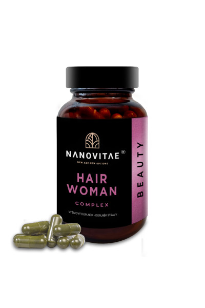 Nanovitae HAIR WOMAN COMPLEX 80 kapsúl
