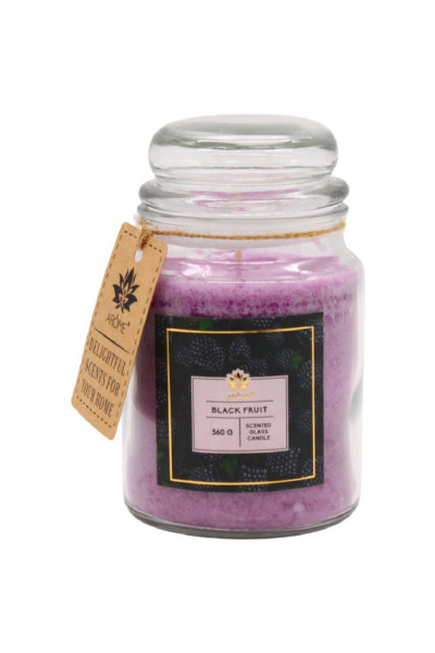 ARÔME Sviečka v skle, Black Fruit 560 g